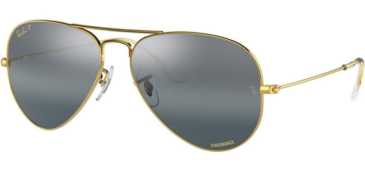 Ray-Ban RB3025 AVIATOR LAGRE METAL 9196G6 POLARIZED