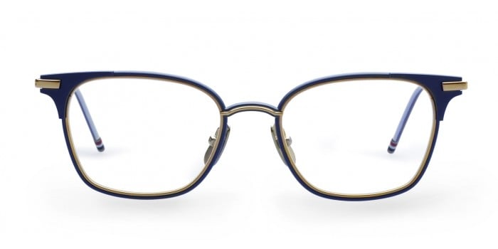 THOM BROWNE TB107 NVY/GLD optical