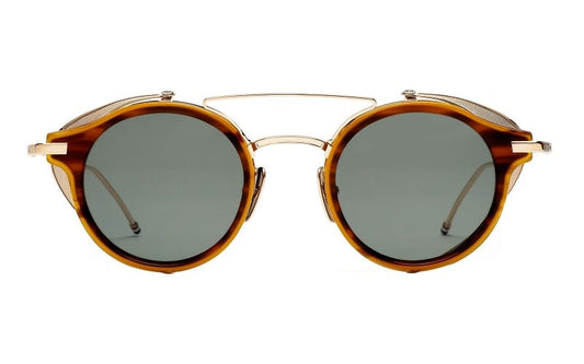THOM BROWNE TB804 BROWN/WHITE GOLD