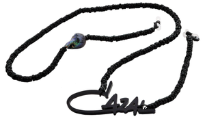 CAZAL HANDMADE CHAIN / BLACK PEARLS