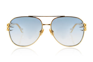 Anna Karin Karlsson - Claw Voyage - Gold Blue lens