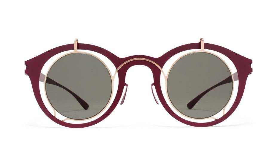 MYKITA BRADFIELD CHAM GLD/WIN RED