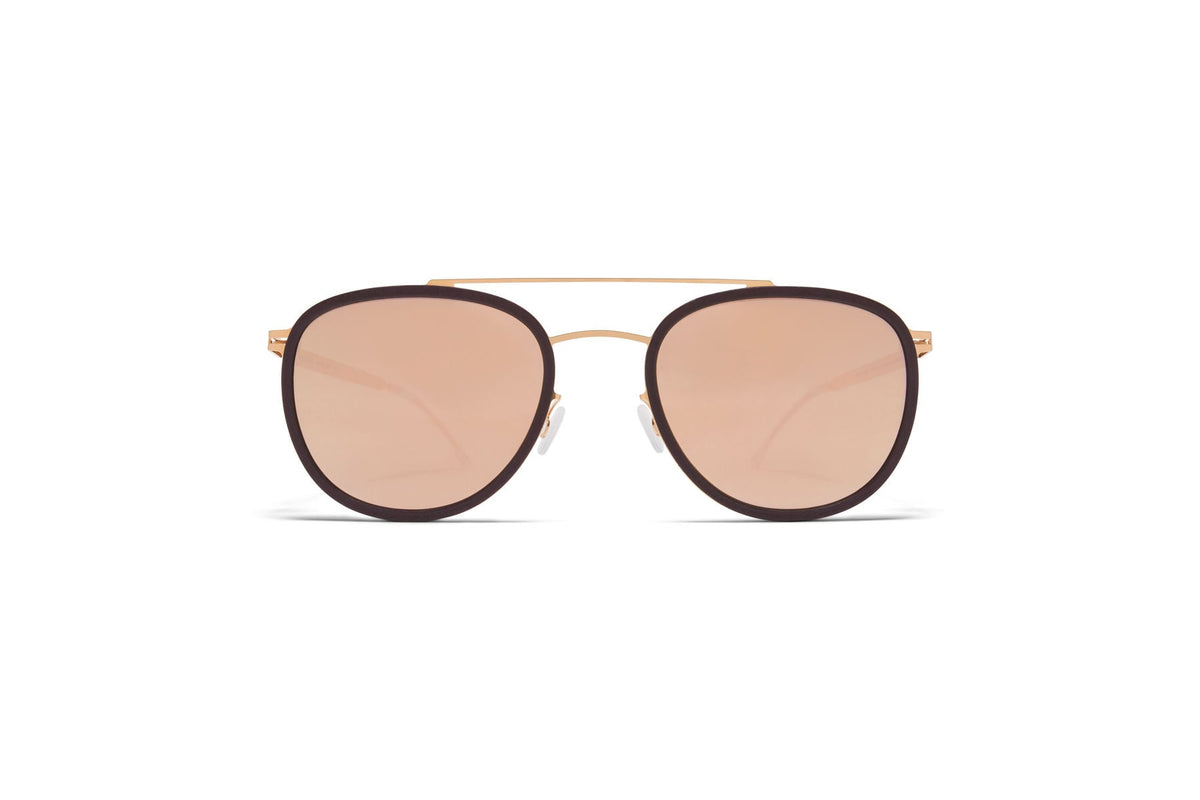 MYKITA HOPS MH8 Ebony Brown/Champagne Gold