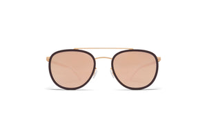 MYKITA HOPS MH8 Ebony Brown/Champagne Gold