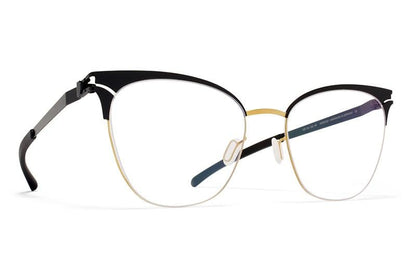 MYKITA BESSY Gold/Jet Black