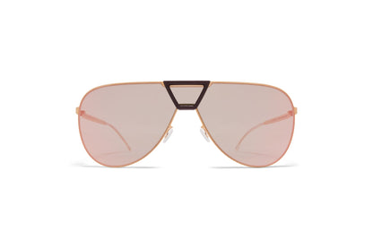 MYKITA PEPPER MH8 Ebony Brown/Champagne Gold