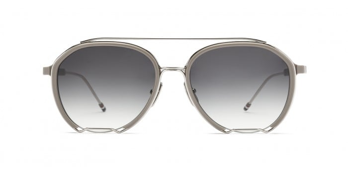 THOM BROWNE TB810 SILVER