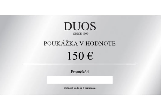 Digital gift voucher €150