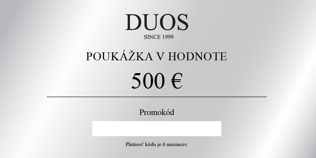Digitálna darčeková poukážka 500€