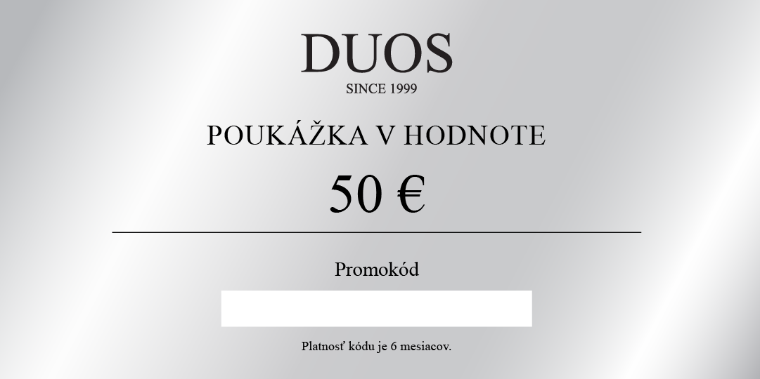 Digitálna darčeková poukážka 50€